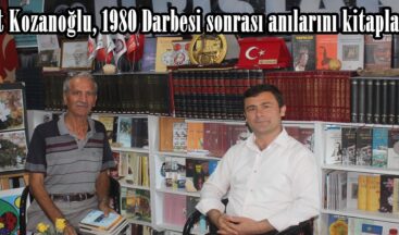 Hikmet Kozanoğlu, 1980 Darbesi sonrası anılarını kitaplaştırdı.