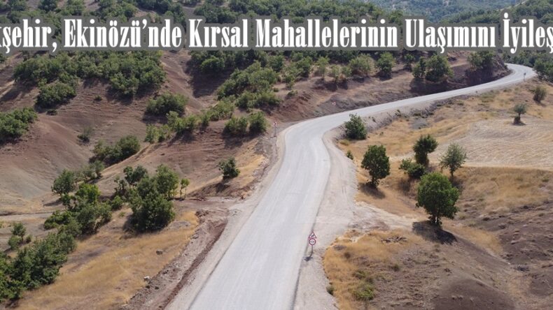 Büyükşehir, Ekinözü’nde Kırsal Mahallelerinin Ulaşımını İyileştiriyor.