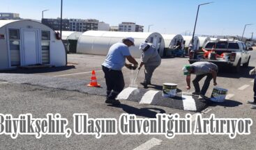 Büyükşehir, Ulaşım Güvenliğini Artırıyor.