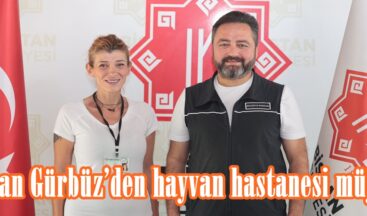 Başkan Gürbüz’den hayvan hastanesi müjdesi!