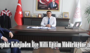 Bahçeşehir Kolejinden İlçe Milli Eğitim Müdürlüğüne ziyaret!
