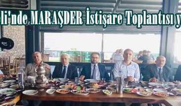 Kocaeli’nde MARAŞDER İstişare Toplantısı yapıldı.