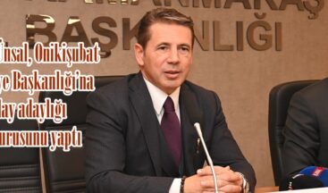 Dr. Ali Ünsal, Onikişubat Belediye Başkanlığı’na aday adaylığı başvurusunu yaptı.