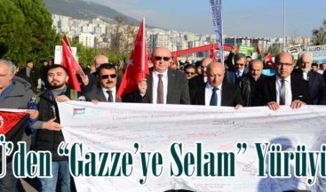 KSÜ’den “Gazze’ye Selam” Yürüyüşü.