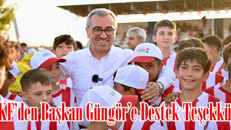 ASKF’den Başkan Güngör’e Destek Teşekkürü.