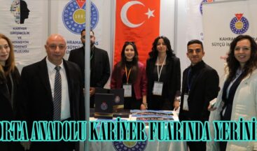 KİÜ, ORTA ANADOLU KARİYER FUARINDA YERİNİ ALDI.