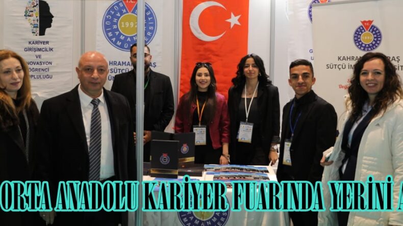 KİÜ, ORTA ANADOLU KARİYER FUARINDA YERİNİ ALDI.