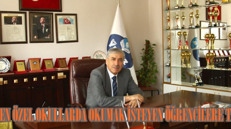 MEB DEN ÖZEL OKULLARDA OKUMAK İSTEYEN ÖĞRENCİLERE TEŞVİK.