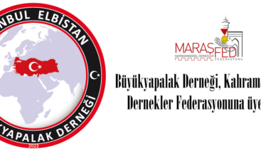 Büyükyapalak Derneği, Kahramanmaraş Dernekler Federasyonuna üye oldu!