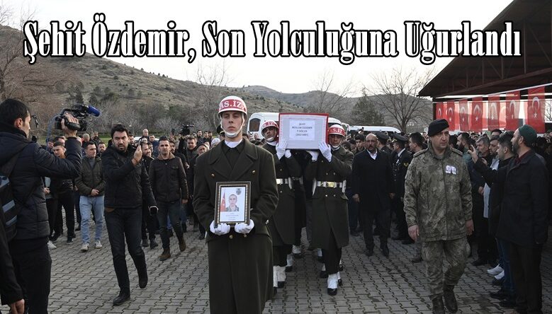 Şehit Özdemir, Son Yolculuğuna Uğurlandı.