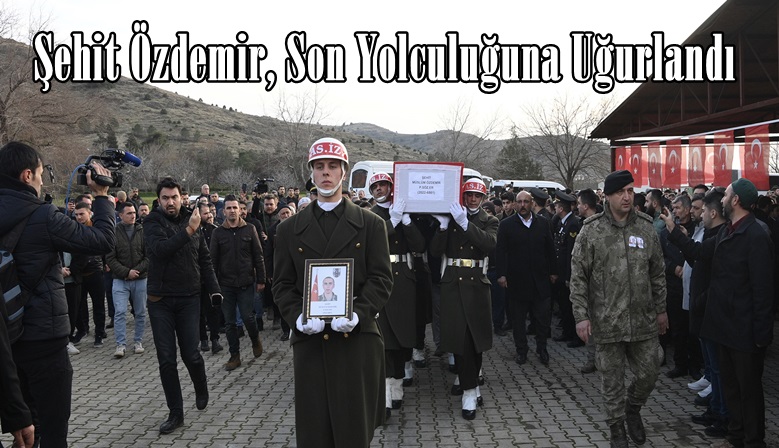 Şehit Özdemir, Son Yolculuğuna Uğurlandı.