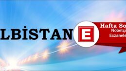 Elbistan’da Hafta Sonu Nöbetçi Eczaneler/19-20 Ekim 2024
