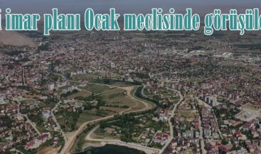 Yeni imar planı Ocak meclisinde görüşülecek.
