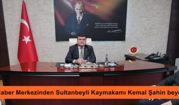 Elbistan Haber Merkezinden Sultanbeyli Kaymakamı Kemal Şahin beye ziyaret.