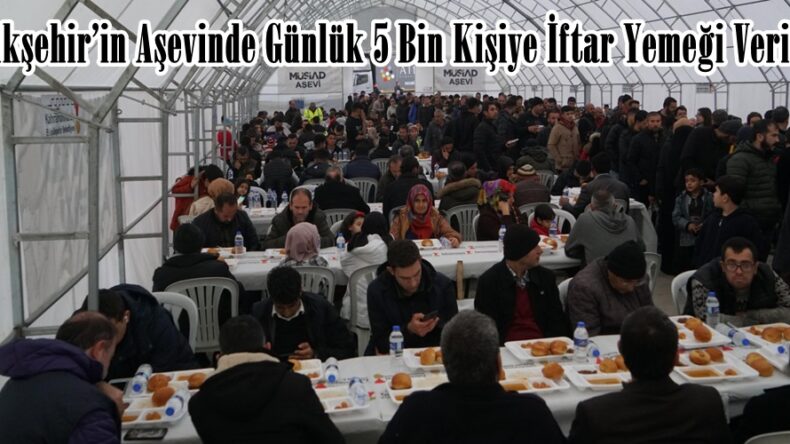 Büyükşehir’in Aşevinde Günlük 5 Bin Kişiye İftar Yemeği Verilecek.