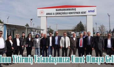 “Umudunu Yitirmiş Vatandaşımıza Umut Olmaya Geliyoruz”