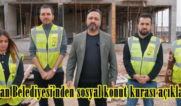 Elbistan Belediyesi’nden sosyal konut kurası açıklaması.