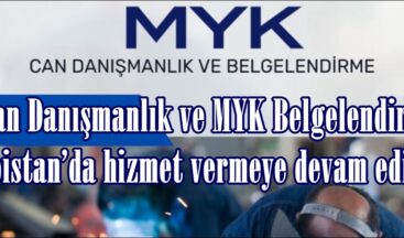 Can Danışmanlık ve MYK Belgelendirme Elbistan’da hizmet vermeye devam ediyor.