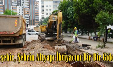 Büyükşehir, Şehrin Altyapı İhtiyacını Bir Bir Gideriyor.