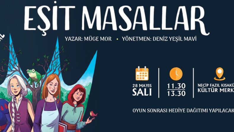 “Eşit Masallar” Gösteri Minik İzleyicilerinin Karşısına Çıkacak.