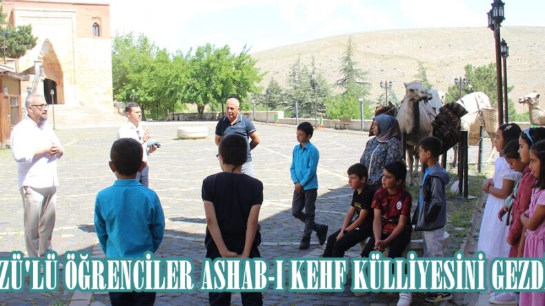 EKİNÖZÜ’LÜ ÖĞRENCİLER ASHAB-I KEHF KÜLLİYESİNİ GEZDİLER.