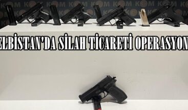 ELBİSTAN’DA SİLAH TİCARETİ OPERASYONU.