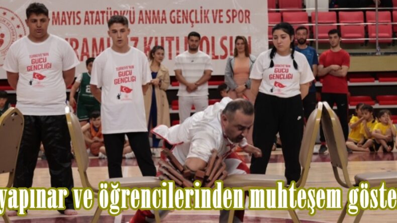 Kayapınar ve öğrencilerinden muhteşem gösteri!