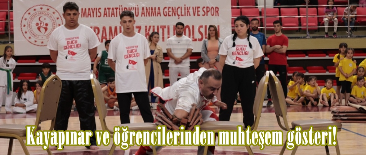 Kayapınar ve öğrencilerinden muhteşem gösteri!