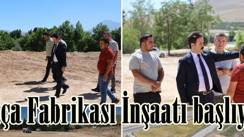 Salça Fabrikası İnşaatı başlıyor.