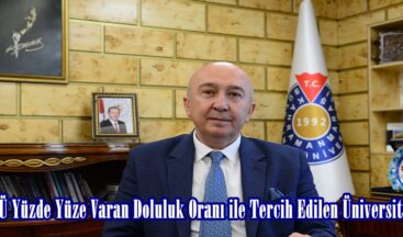 KSÜ Yüzde Yüze Varan Doluluk Oranı ile Tercih Edilen Üniversite Oldu.