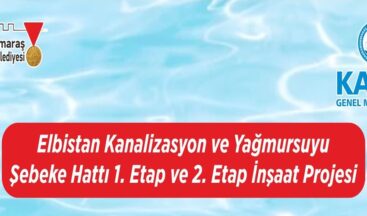 Elbistan Kanalizasyon ve Yağmursuyu Şebeke Hattı 1. ve 2. Etap İnşaat Projesi Toplantı daveti.