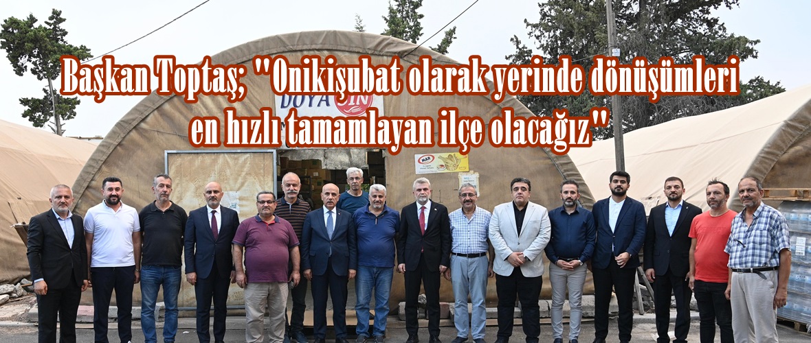 “Esnaflarımızın Daha İyi Koşullarda Faaliyetlerini Sürdürebilmeleri İçin Gayret Ediyoruz”