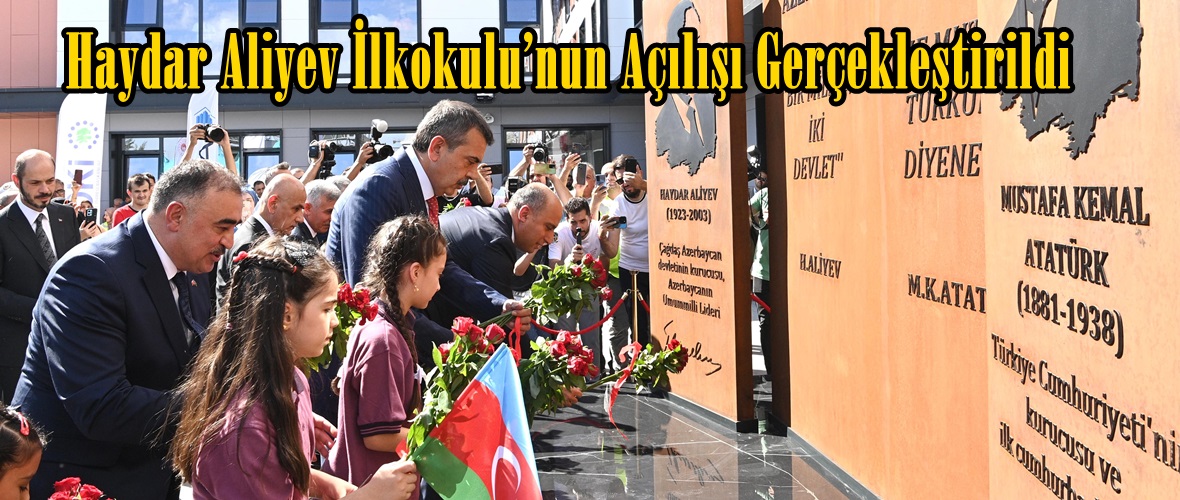 Haydar Aliyev İlkokulu’nun Açılışı Gerçekleştirildi.