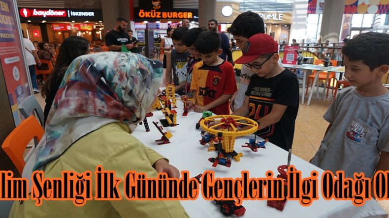 Bilim Şenliği İlk Gününde Gençlerin İlgi Odağı Oldu.