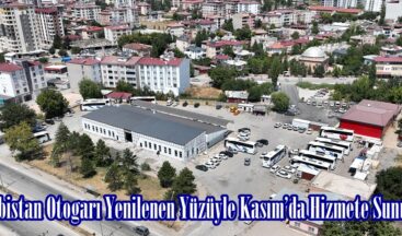 Elbistan Otogarı Yenilenen Yüzüyle Kasım’da Hizmete Sunulacak.