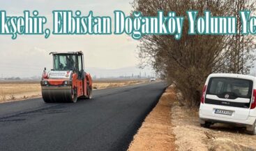 Büyükşehir, Elbistan Doğanköy Yolunu Yeniledi.