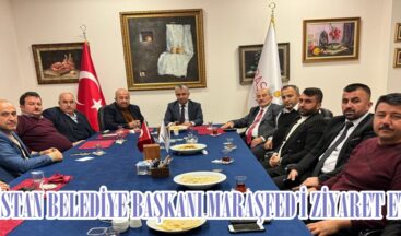ELBİSTAN BELEDİYE BAŞKANI MARAŞFED’İ ZİYARET ETTİ.