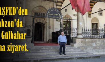 MARAŞFED’den Trabzon’da Ayşe Gülbahar Hatuna ziyaret.