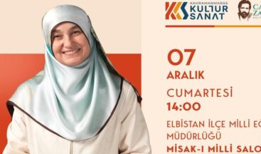 Aile Danışmanı Saliha Erdim, Elbistan’da Ailelere Seslenecek.