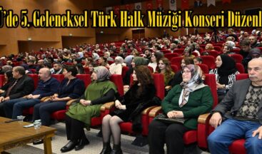 KSÜ’de 5. Geleneksel Türk Halk Müziği Konseri Düzenlendi.
