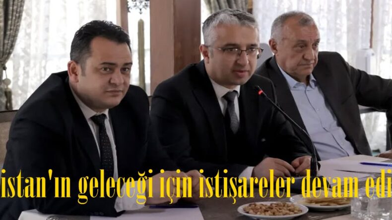 Elbistan’ın geleceği için istişareler devam ediyor.