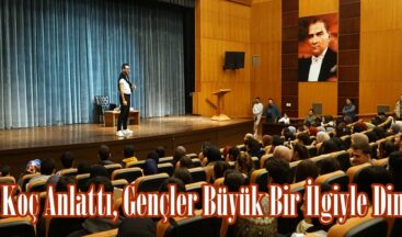 Gri Koç Anlattı, Gençler Büyük Bir İlgiyle Dinledi.