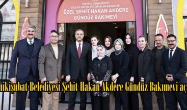 Onikişubat Belediyesi Şehit Hakan Akdere Gündüz Bakımevi açıldı.