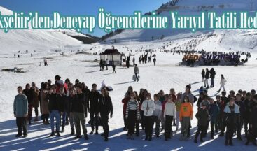 Büyükşehir’den Deneyap Öğrencilerine Yarıyıl Tatili Hediyesi
