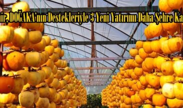 Büyükşehir, DOĞAKA’nın Destekleriyle 3 Yeni Yatırımı Daha Şehre Kazandırıyor.