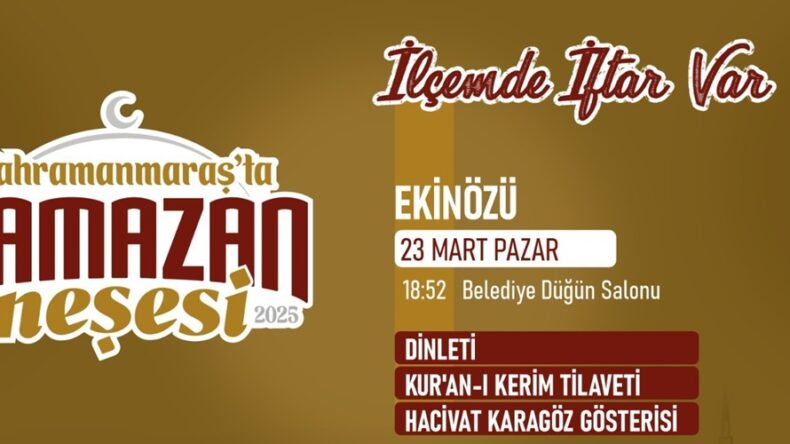 Ekinözü’nde Gönüller Büyükşehir’in İftar Sofrasında Buluşacak