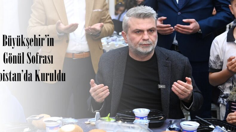 Büyükşehir’in Gönül Sofrası Elbistan’da Kuruldu.