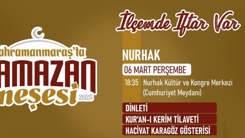 Büyükşehir’in Gönül Sofrası, 6 Mart’ta Nurhak’ta Kurulacak.