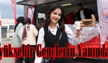 Büyükşehir Gençlerin Yanında.