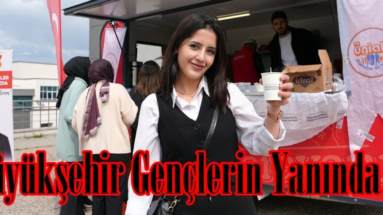 Büyükşehir Gençlerin Yanında.